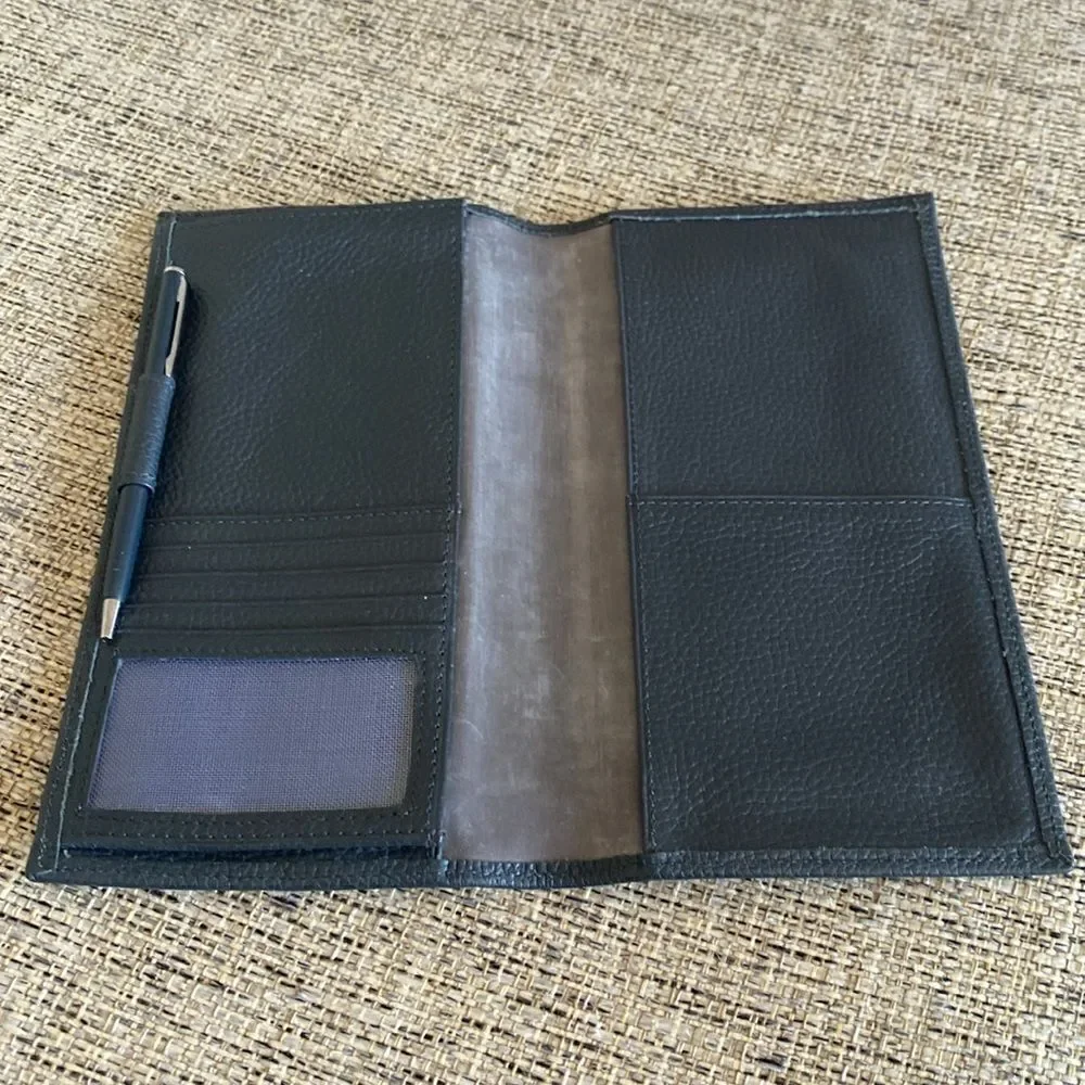 Abercrombie & Kent leather passport holder